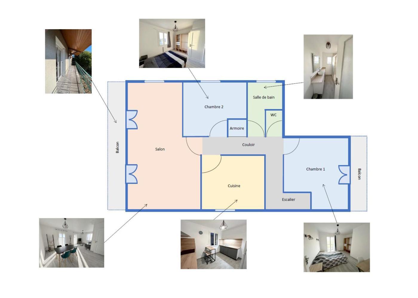 178A - T3 Tout Confort Du Gond - 70 M2 Le Gond-Pontouvre 외부 사진